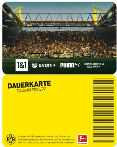 Dauerkarte Borussia Dortmund