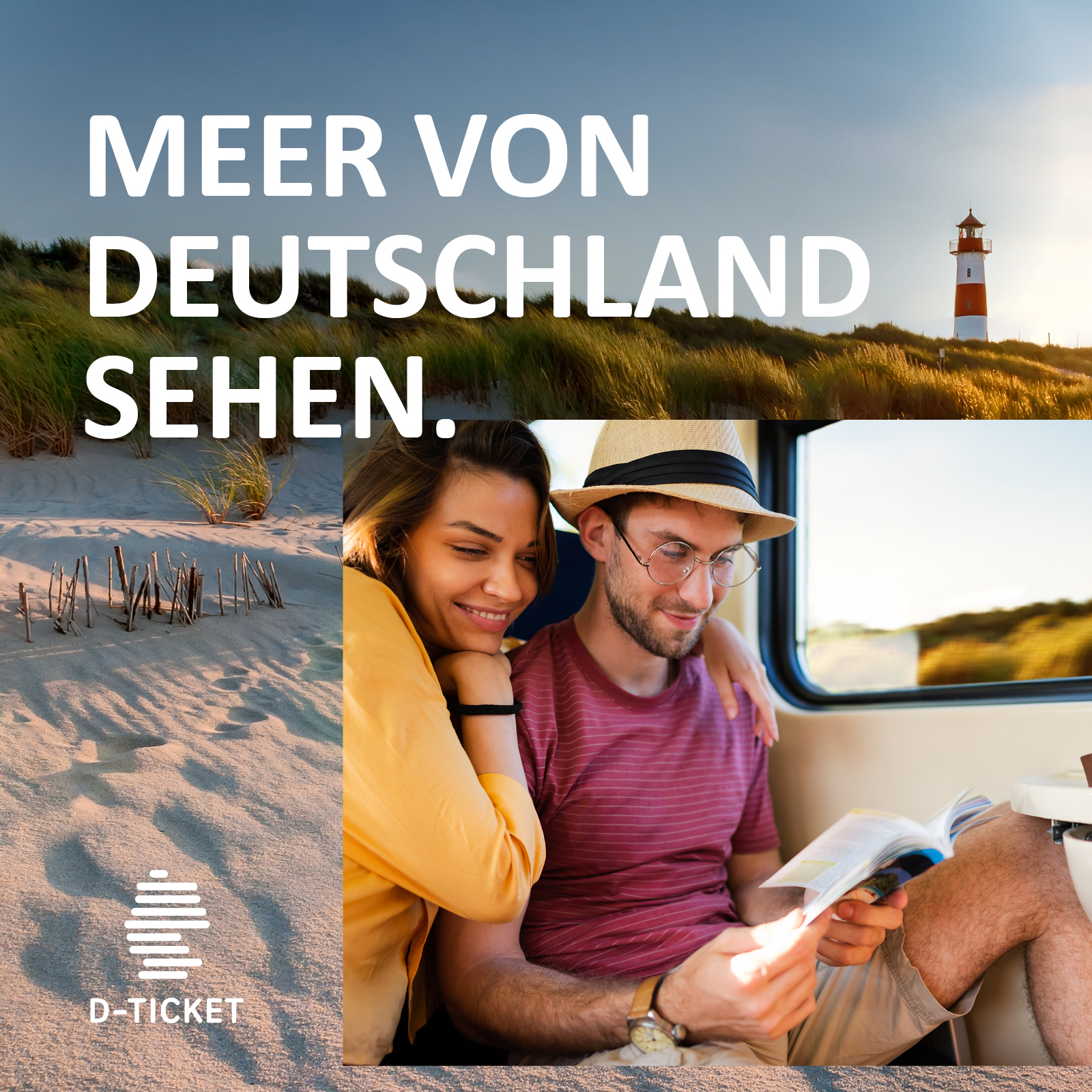 So siehst Du Meer von Deutschland.