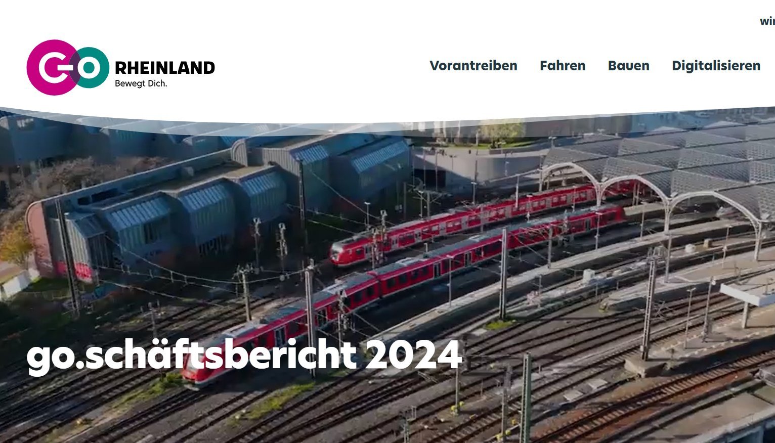 Startseite go.schäftsbericht 2024