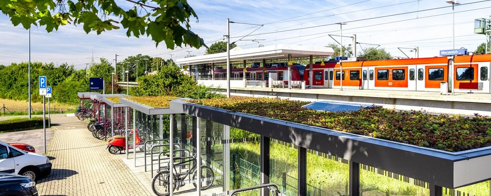 Mobilstation am Bahnhof Merzenich