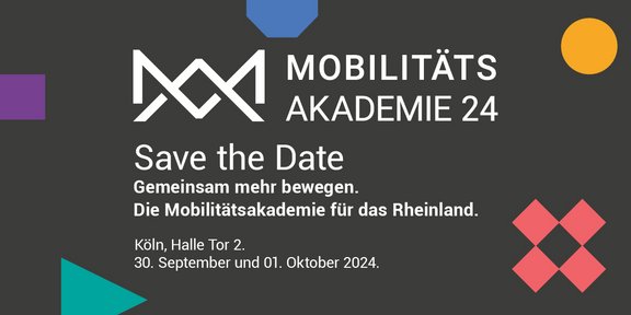 Mobilitätsakademie 2024 - Save the Date